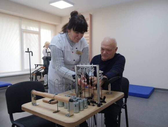 У криворізькій лікарні №7 оновили реабілітаційне відділення