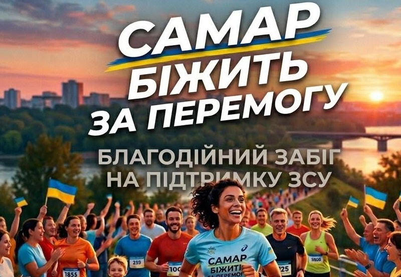 Копия Самар біжить за перемогу Біжи за перемогу: у Самарі стартує благодійний забіг